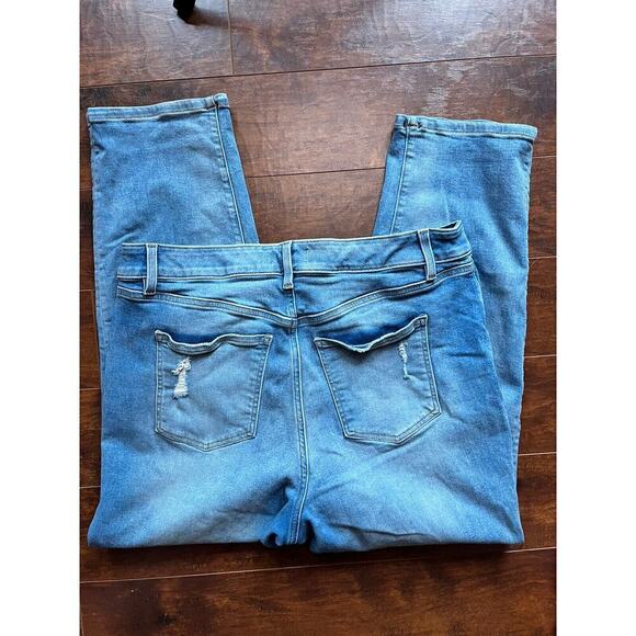 Lane Bryant Flex Magic Wait Band Signature Fit High Rise Girlfreind Straight 16 - Picture 7 of 7